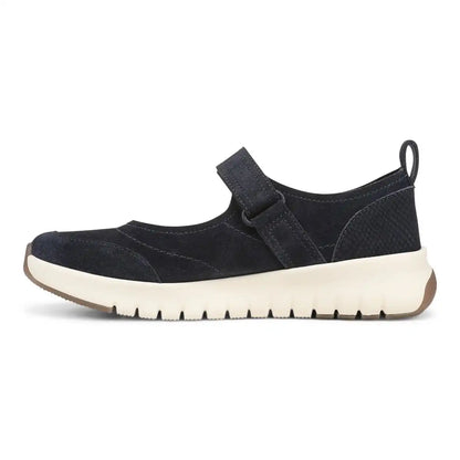 Uptown Mary Jane Sneaker Navy Blazer Suede