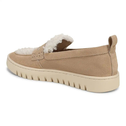 Uptown Cozy Loafer Iced Coffee Suede