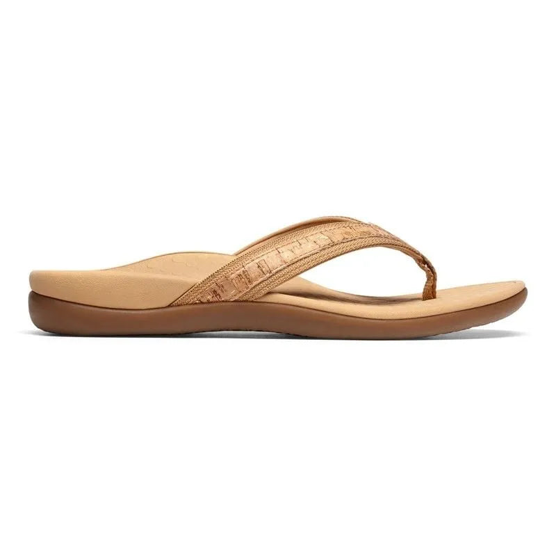 Tide II Toe Post Sandal Gold Cork