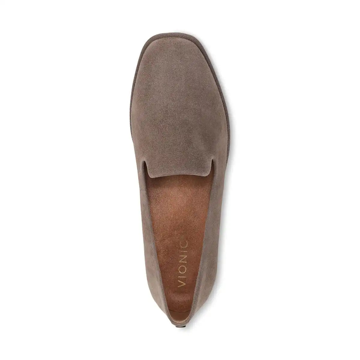 Willa 2.0 Slip on Flat Driftwood Suede