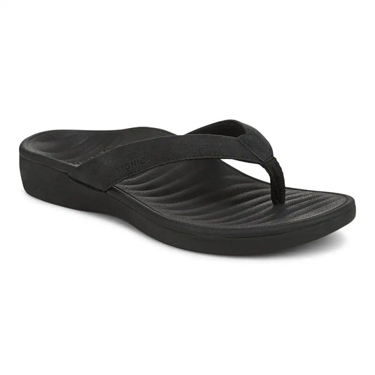 Beach Tomales Toe Post Sandal Black