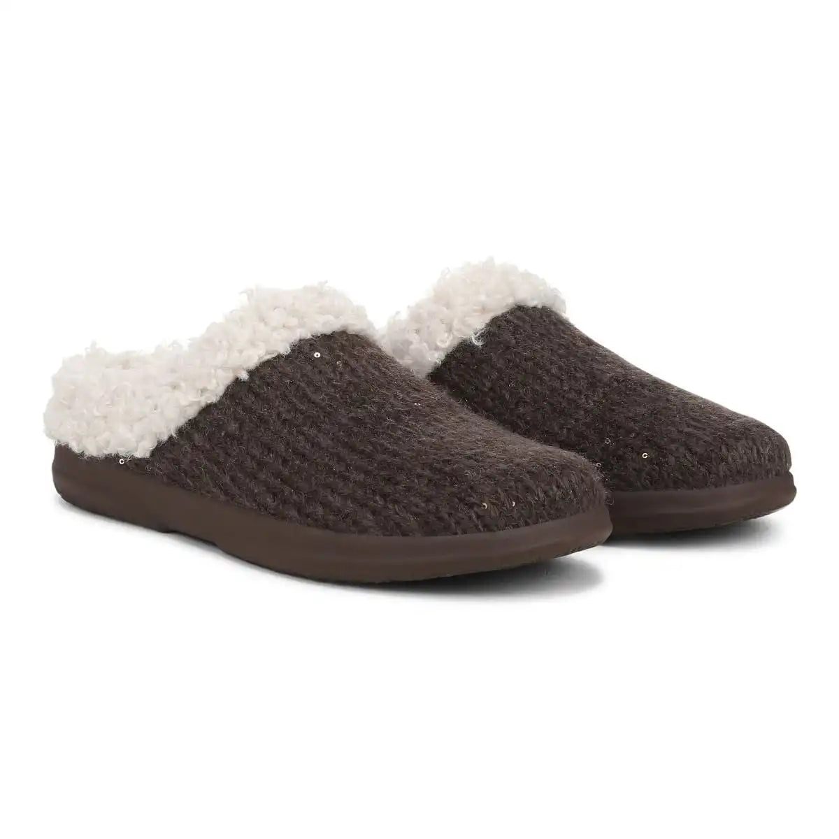 Cheyenne Mule Slipper Chocolate Metallic