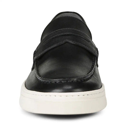 Thompson Slip On Loafer Black Leather
