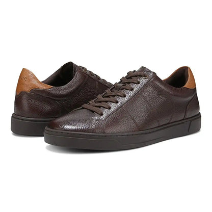 Lucas II Lace Up Sneaker Chocolate Ganache Leather