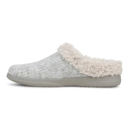 Cheyenne Mule Slipper Light Grey
