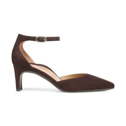 Scarlett Dress Heel Cafe Noir Suede