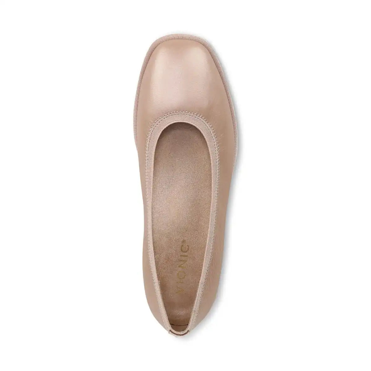 Caroll 2.0 Ballet Flat Rugby Tan Leather