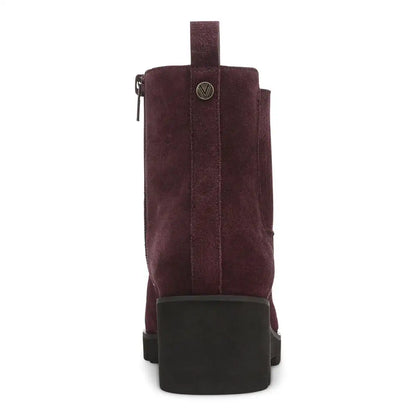 Aria 2.0 Wedge Ankle Bootie Mulled Wine Suede