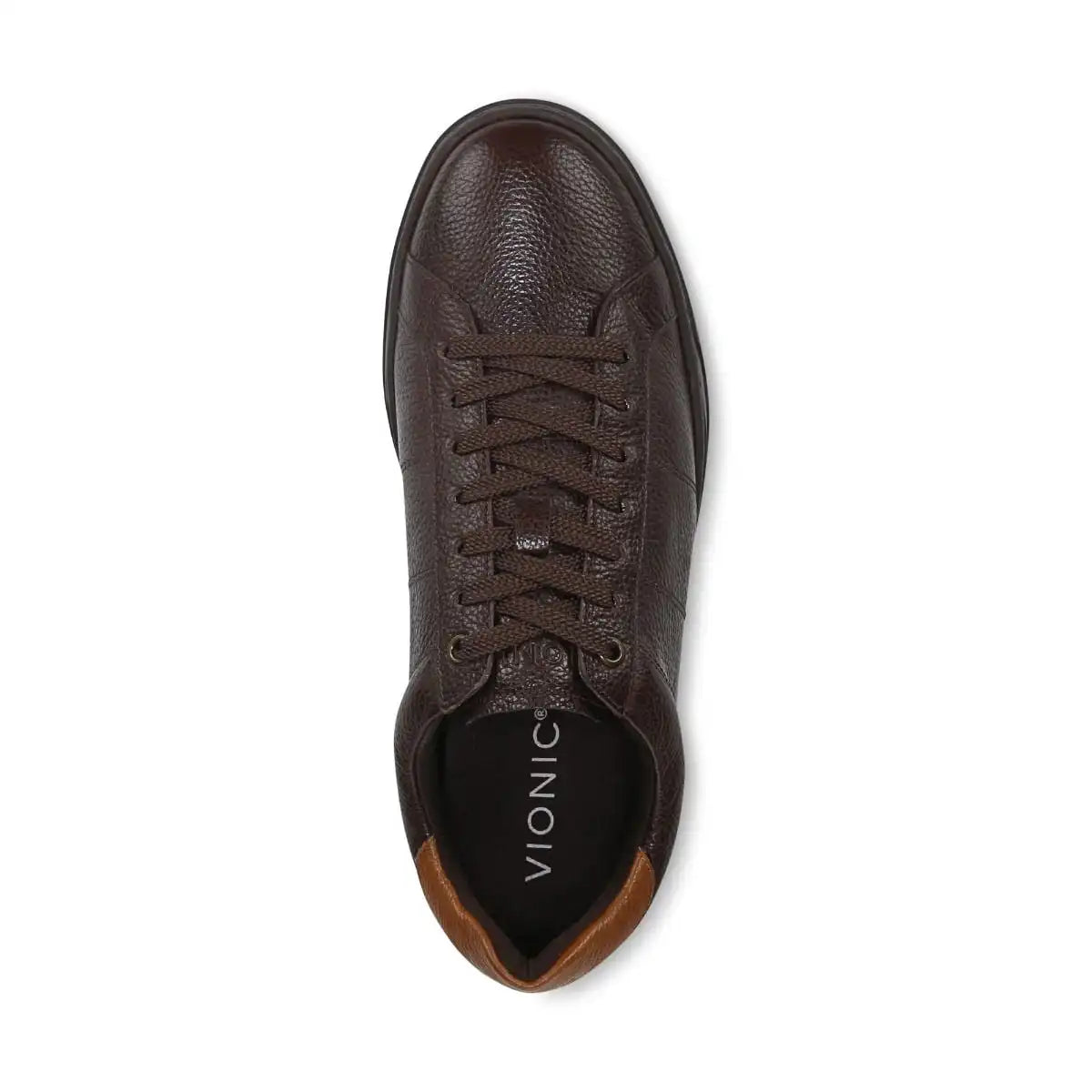 Lucas II Lace Up Sneaker Chocolate Ganache Leather