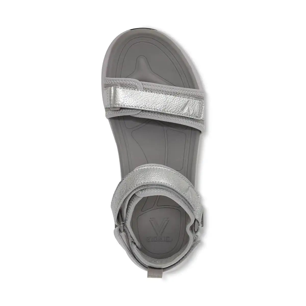 Walk Max Wanderer Sandal Silver Leather