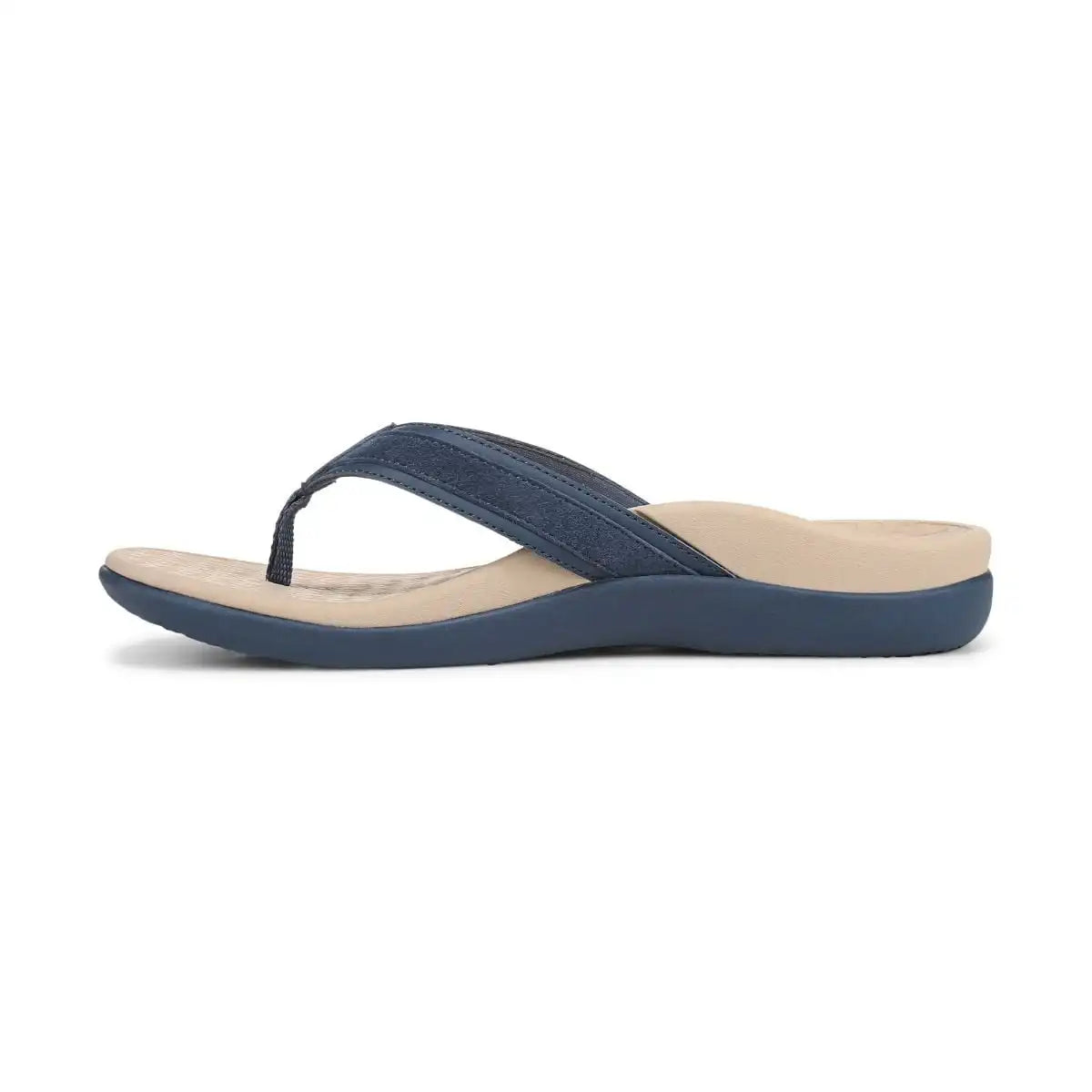 Tide 2.0 Toe Post Sandal Dark Denim Suede