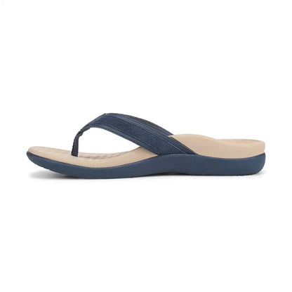 Tide 2.0 Toe Post Sandal Dark Denim Suede