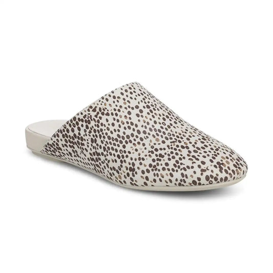 Opal Slip On Mule Cream Multi Suede