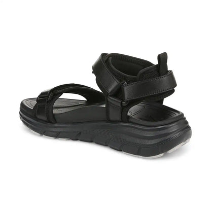 Walk Max Wanderer Sandal Black Leather