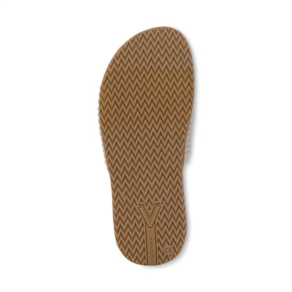 Evie Knit Slide Sandal Cream