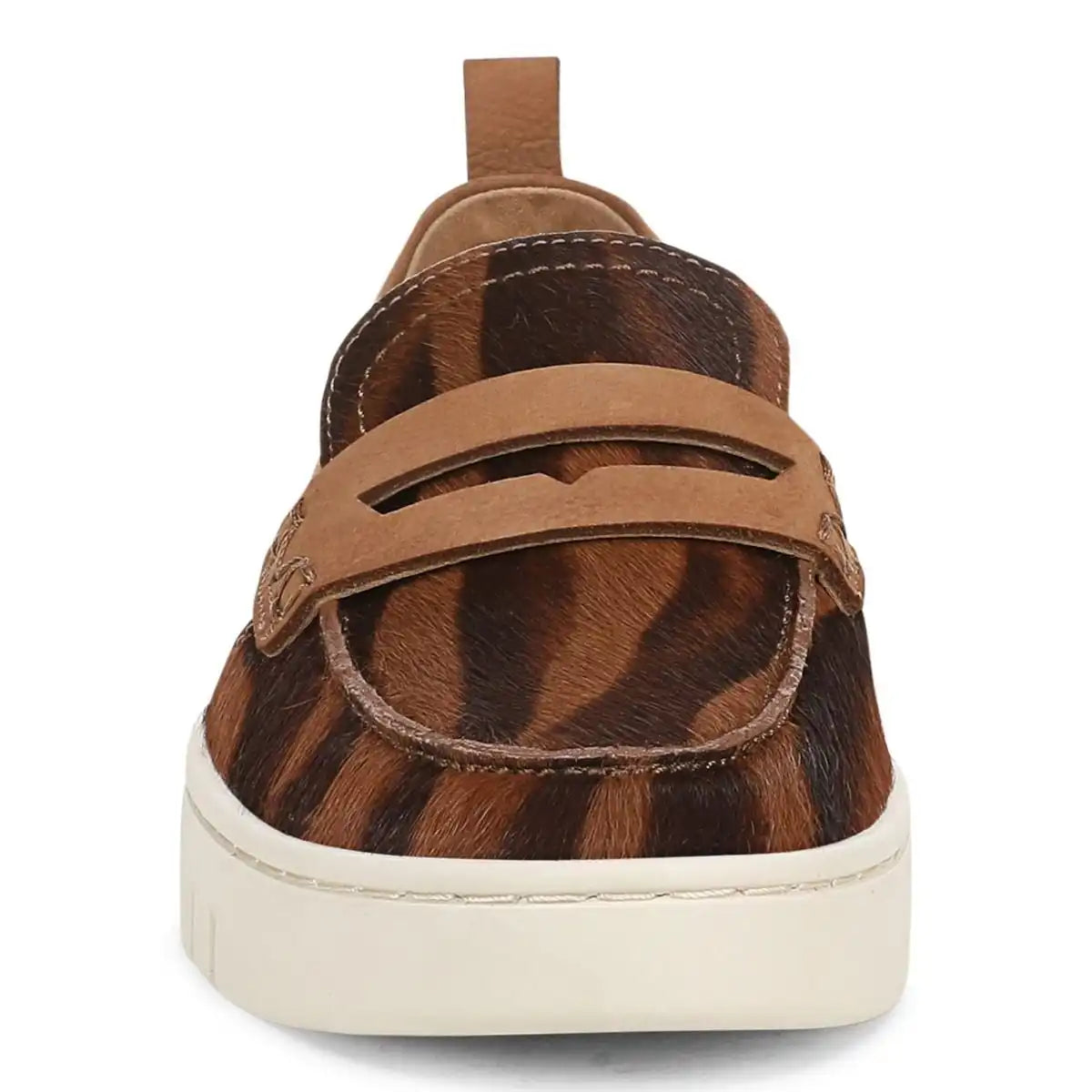 Uptown Loafer Brown Tiger Print Calf Hair