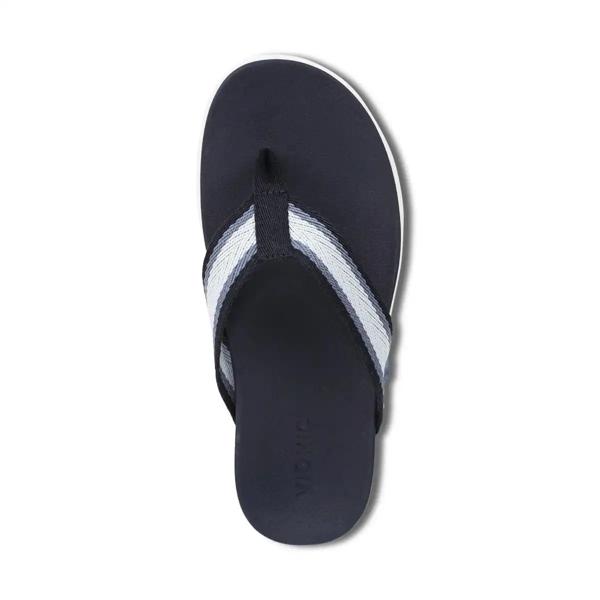 Beach Indigo Toe Post Sandal Navy Blazer Multi