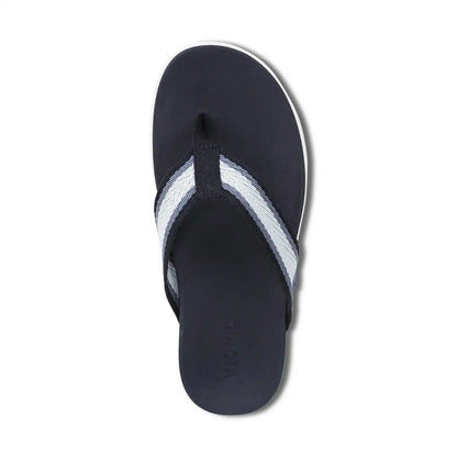 Beach Indigo Toe Post Sandal Navy Blazer Multi