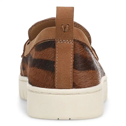 Uptown Loafer Brown Tiger Print Calf Hair