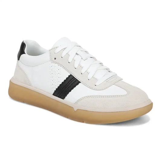 City Walk Sneaker White Black Leather