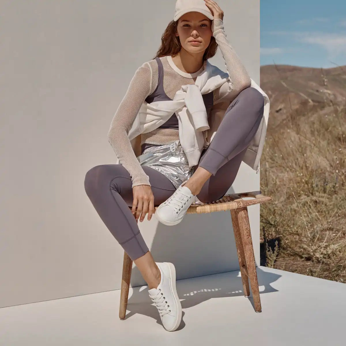 Winny Sneaker Olive Moss Leather