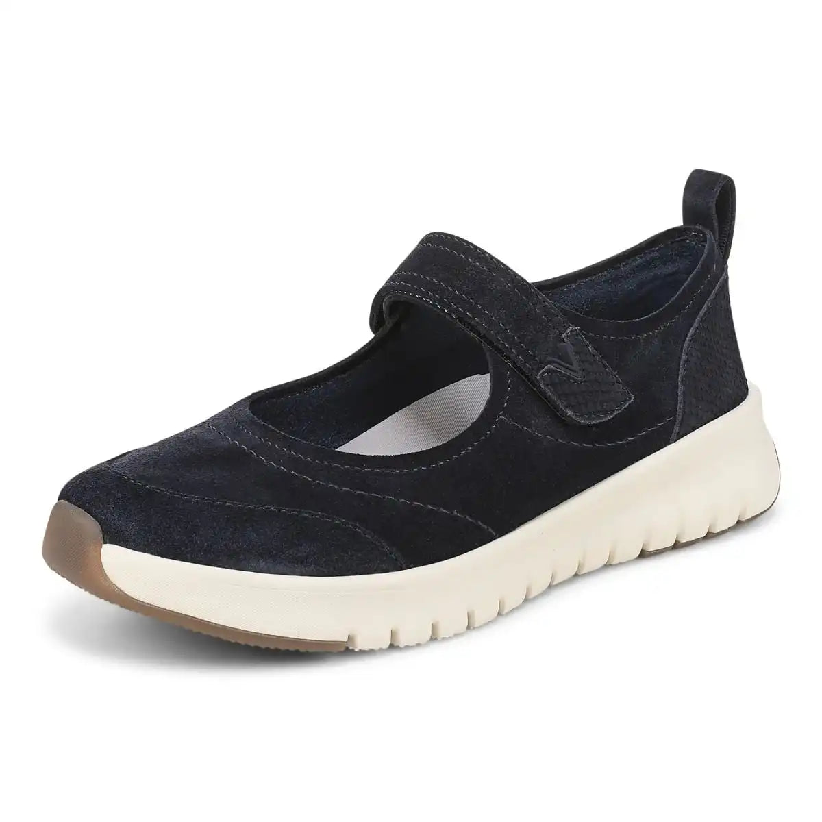 Uptown Mary Jane Sneaker Navy Blazer Suede