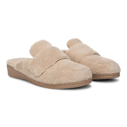 Gemma II Mule Slippers Tan Terry
