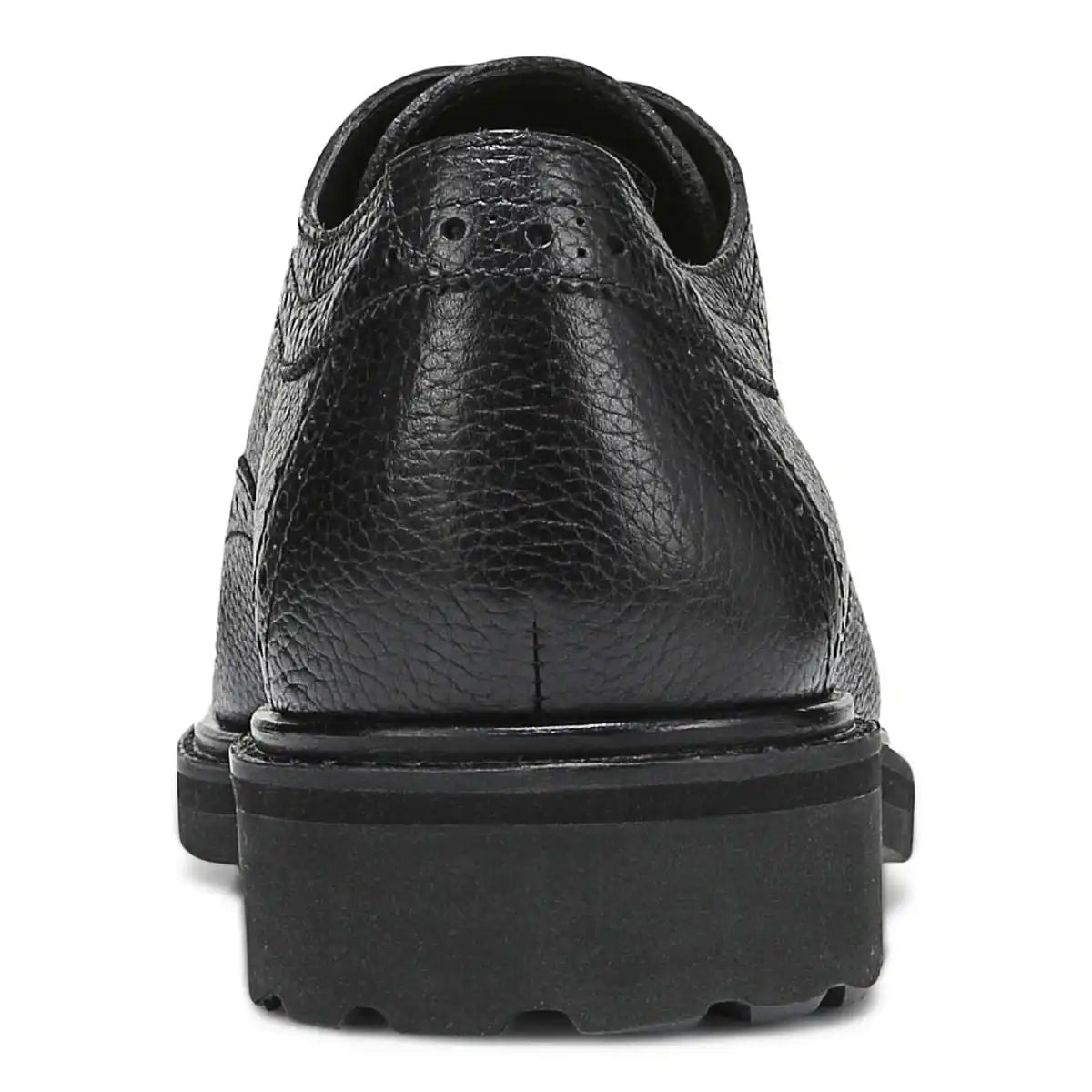 Lombard Oxford Lace Up Black Leather