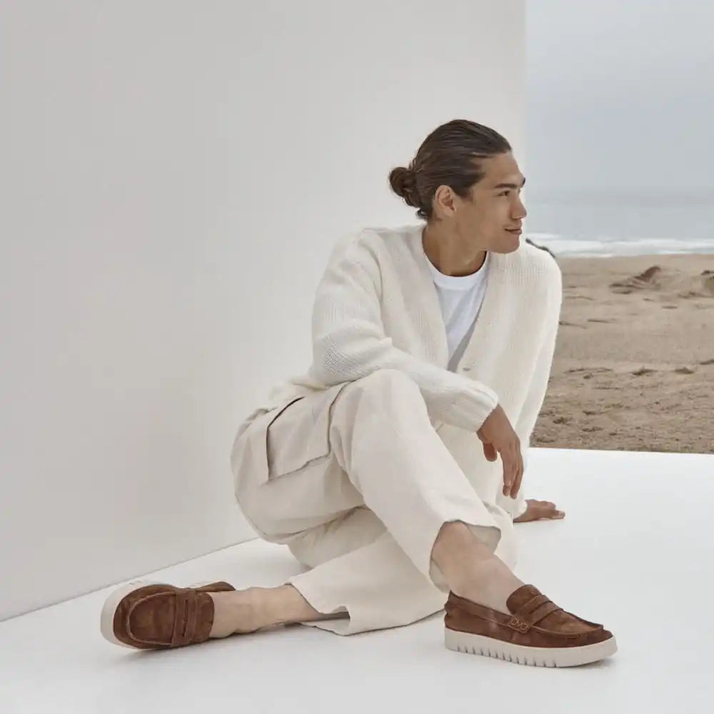 Men's Uptown Loafer Coffee Suede