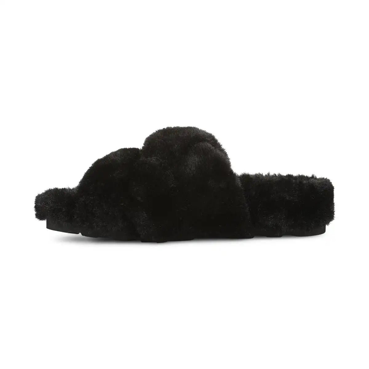 Peppa Open Toe Slipper Black