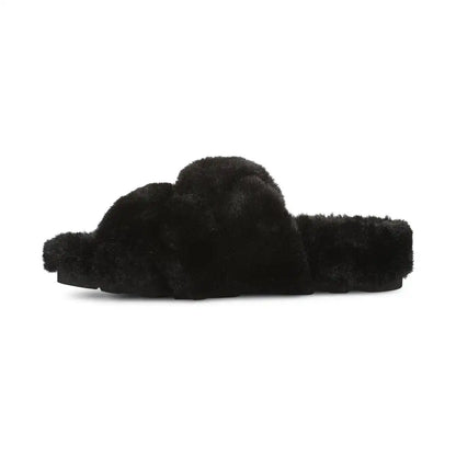 Peppa Open Toe Slipper Black