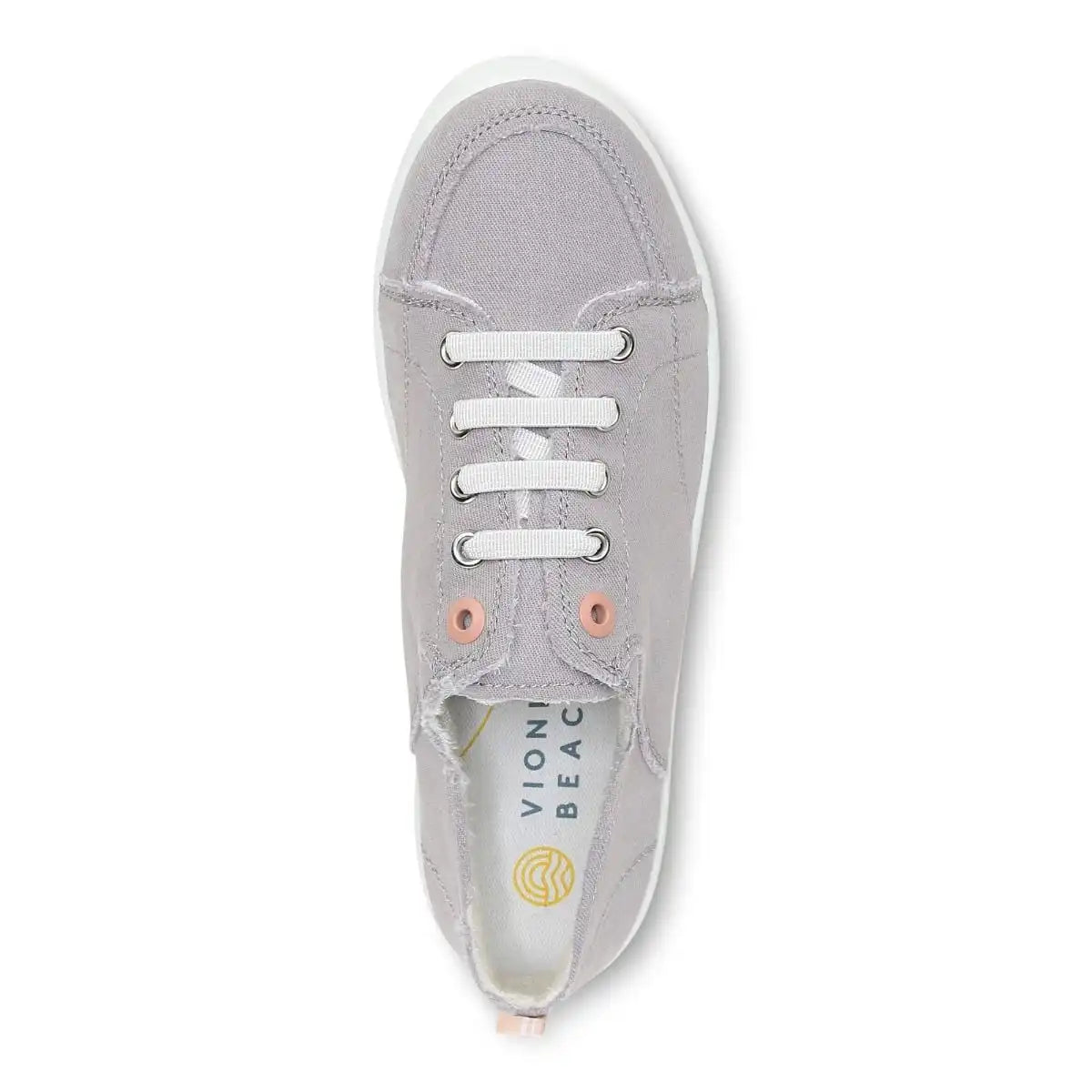Beach Pismo Casual Sneaker: Canvas Light Grey Canvas
