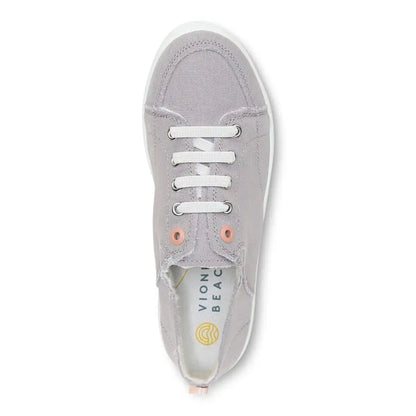 Beach Pismo Casual Sneaker: Canvas Light Grey Canvas