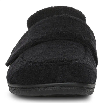 Gemma II Mule Slippers Black Terry