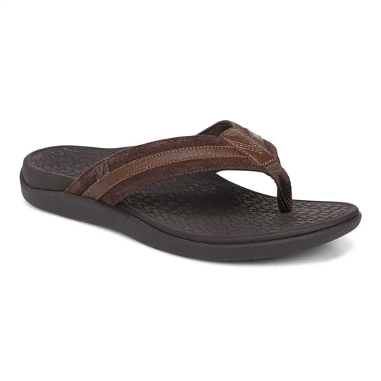 Men's Tide II Toe Post Sandal Chocolate Ganache