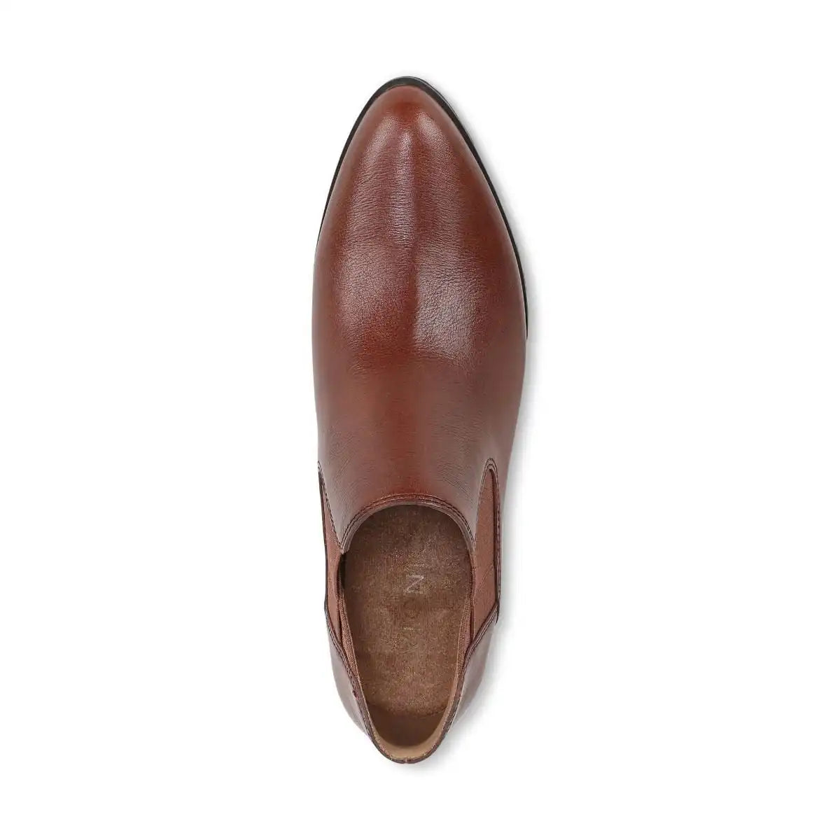 Bethany Heeled Ankle Boot Baked Clay Leather