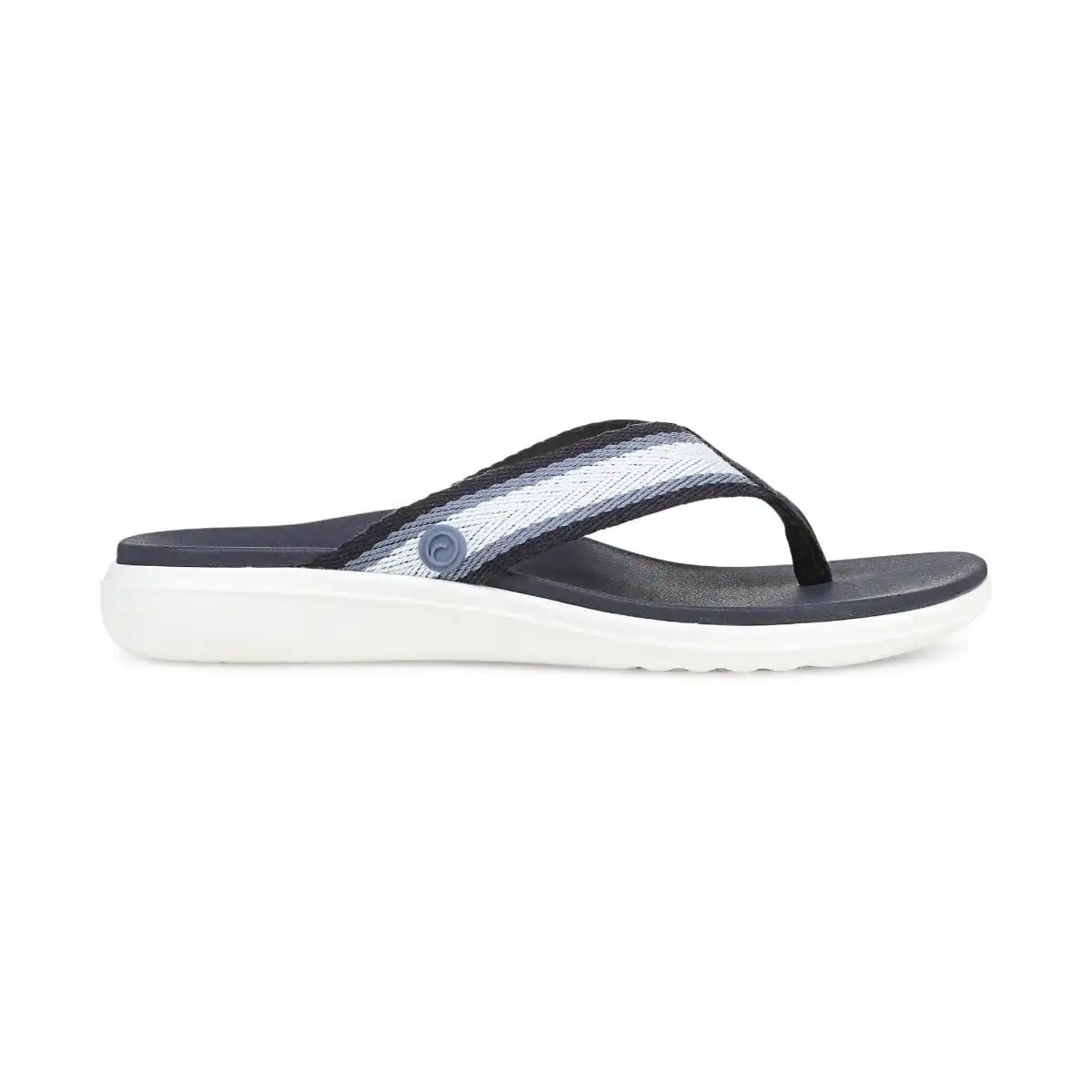 Beach Indigo Toe Post Sandal Navy Blazer Multi