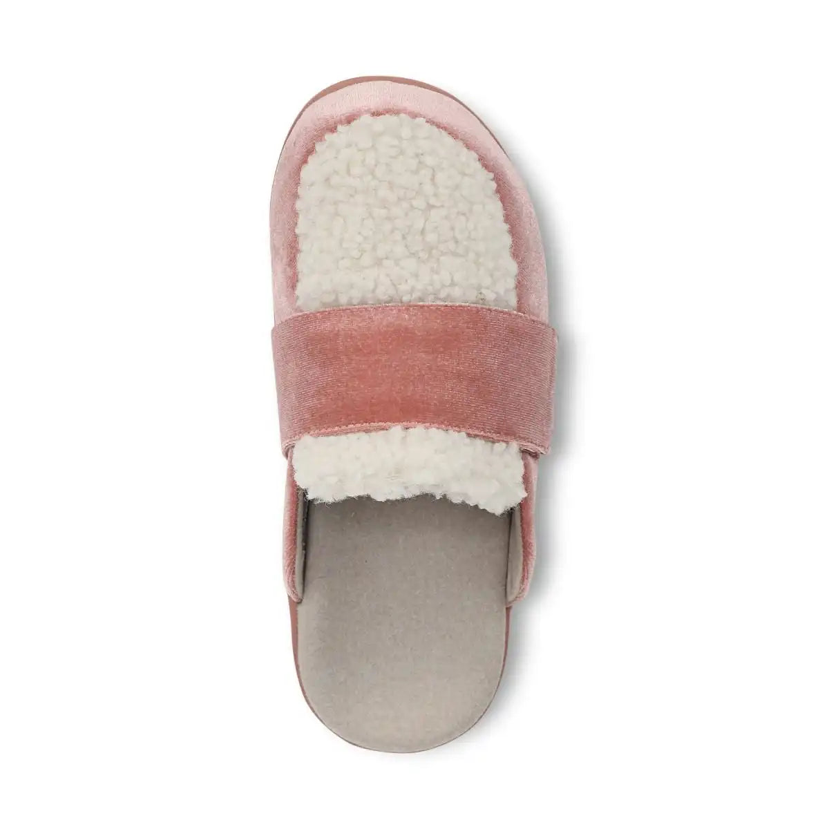 Gemma II Mule Slippers Light Pink Velvet