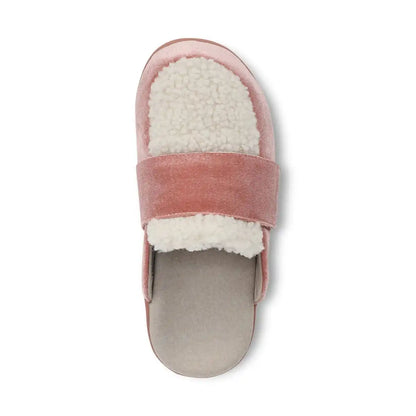 Gemma II Mule Slippers Light Pink Velvet