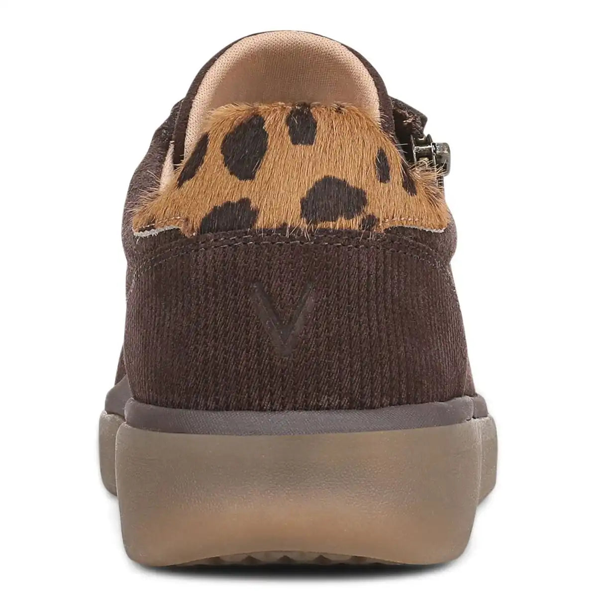 City Walk AXS Sneaker Chocolate Ganache Ribbed Suede
