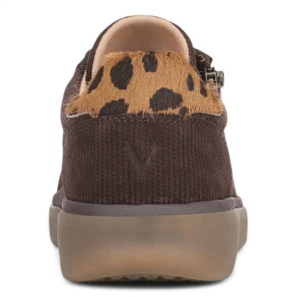 City Walk AXS Sneaker Chocolate Ganache Ribbed Suede