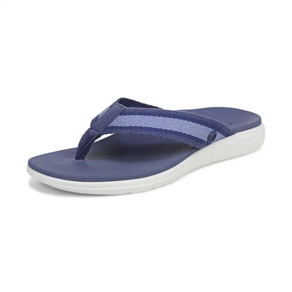 Beach Indigo Toe Post Sandal Marlin Blue Multi