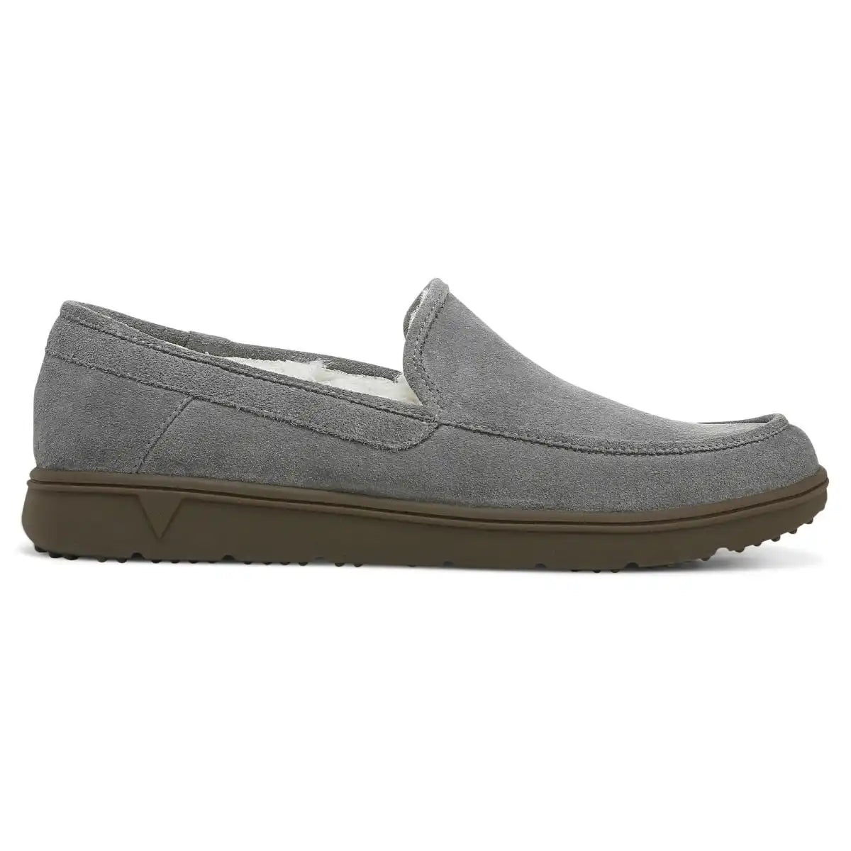 Gustavo Slipper Charcoal Suede
