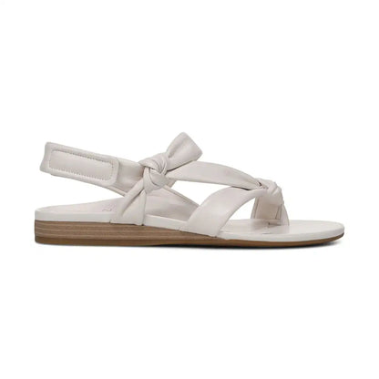 Geneva Strappy Toe Post Sandal Sea Salt Leather