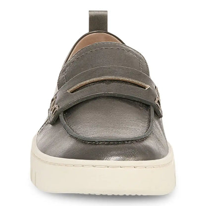 Uptown Loafer Gunmetal Leather
