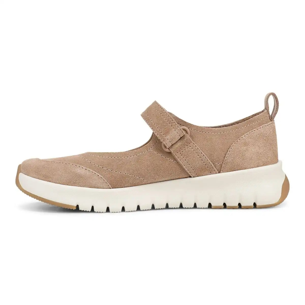 Uptown Mary Jane Sneaker Desert Sand Suede