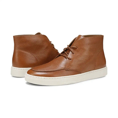 Danfield Lace Up Boot Tan Leather