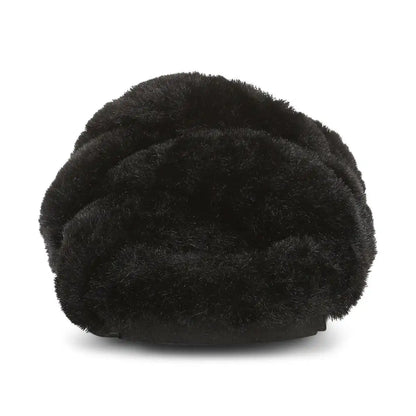 Peppa Open Toe Slipper Black