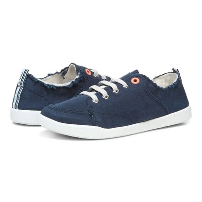 Beach Pismo Casual Sneaker: Canvas Navy Canvas