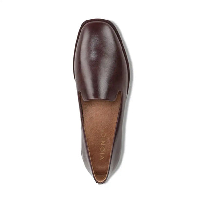 Willa 2.0 Slip on Flat Mulled Wine Leather
